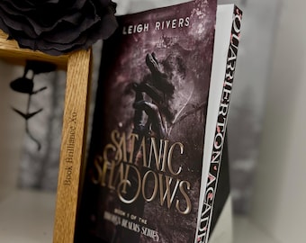 Leigh Rivers | Satanic Shadows | Paperback | Custom Made | Sprayed Edge Books | Books and More | Dark Romance