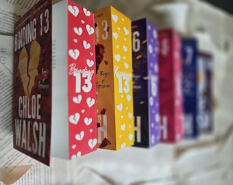 Chloe Walsh | Boys of Tommen | Binding | Keeping | Redeeming | Paperback | Custom Made | Sprayed Edge Books | More books available