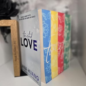 Ana Huang | Twisted Series | All 4 Books | Paperback | Custom Made | Sprayed Edge Books