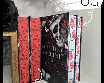 H.D Carlton | Haunting Adeline | Hunting Adeline | Cat & Mouse duet | Hardback and Paperback | Custom Made | Sprayed Edge Books