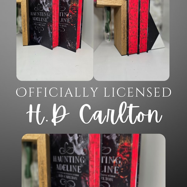 H.D Carlton | Haunting Adeline | Hunting Adeline | Officially Licensed | Cat & Mouse duet | Custom Made | Sprayed Edge Books