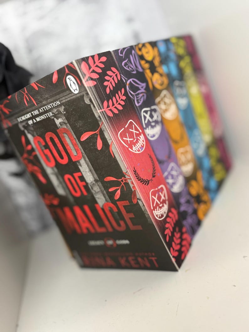Officially Licensed | Rina Kent | Legacy of Gods Series | All 6 Books ...