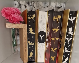 Rebecca Yarros | Fourth Wing | Fairyloot Remake | Sprayed Edges | Stencil | Custom Made | Sprayed Edge | Other books available