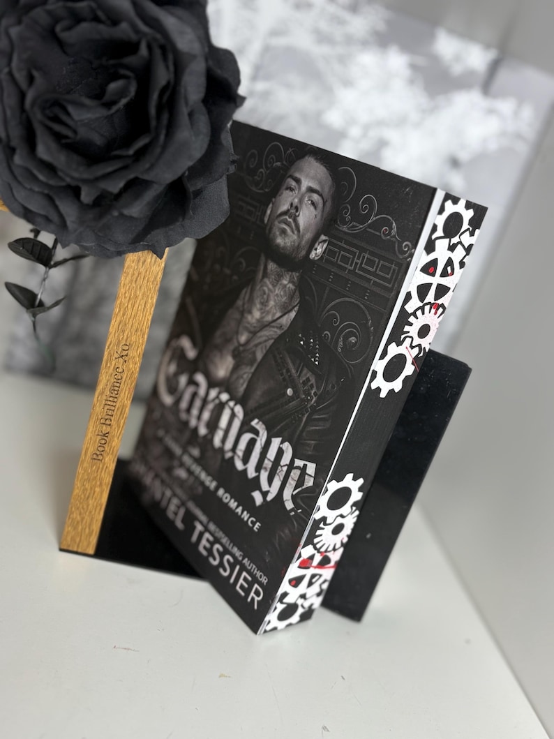 Shantel Tessier | The LORDs series | Paperback | Ritual | Sinner | Sacrifice | Carnage | Custom Made | Sprayed Edge Books Carnage