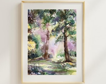 Original watercolor on paper