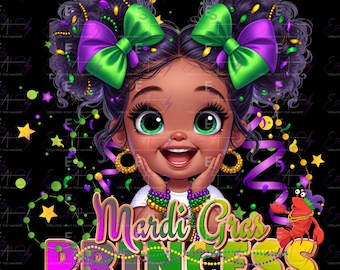 Princesa Mardi Gras, Sublimação Png