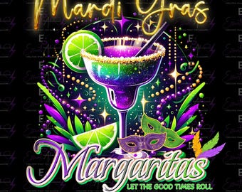 Mardi Gras Sublimação, DTF, Terça-feira Gorda Arquivo Png