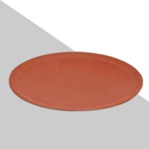 Set Of 6 Dinner Plate Handmade by mujeres del barro natural red clay Indian Tableware Plate