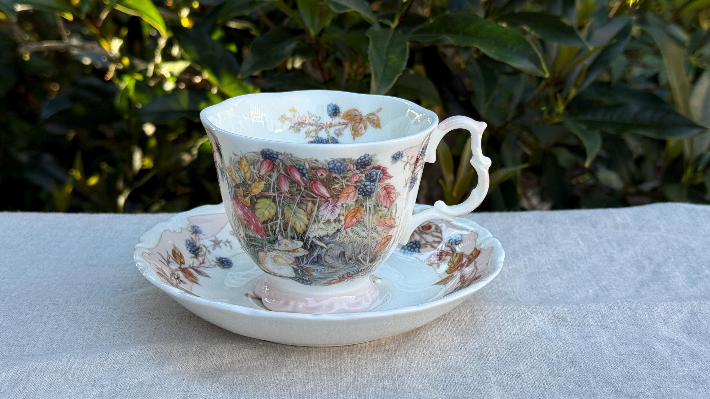 キ*ん様 brambly hedge ティーセット　6点 Royal Doulton Brambly Hedge Bread Butter Plate 6.25 Tea cup