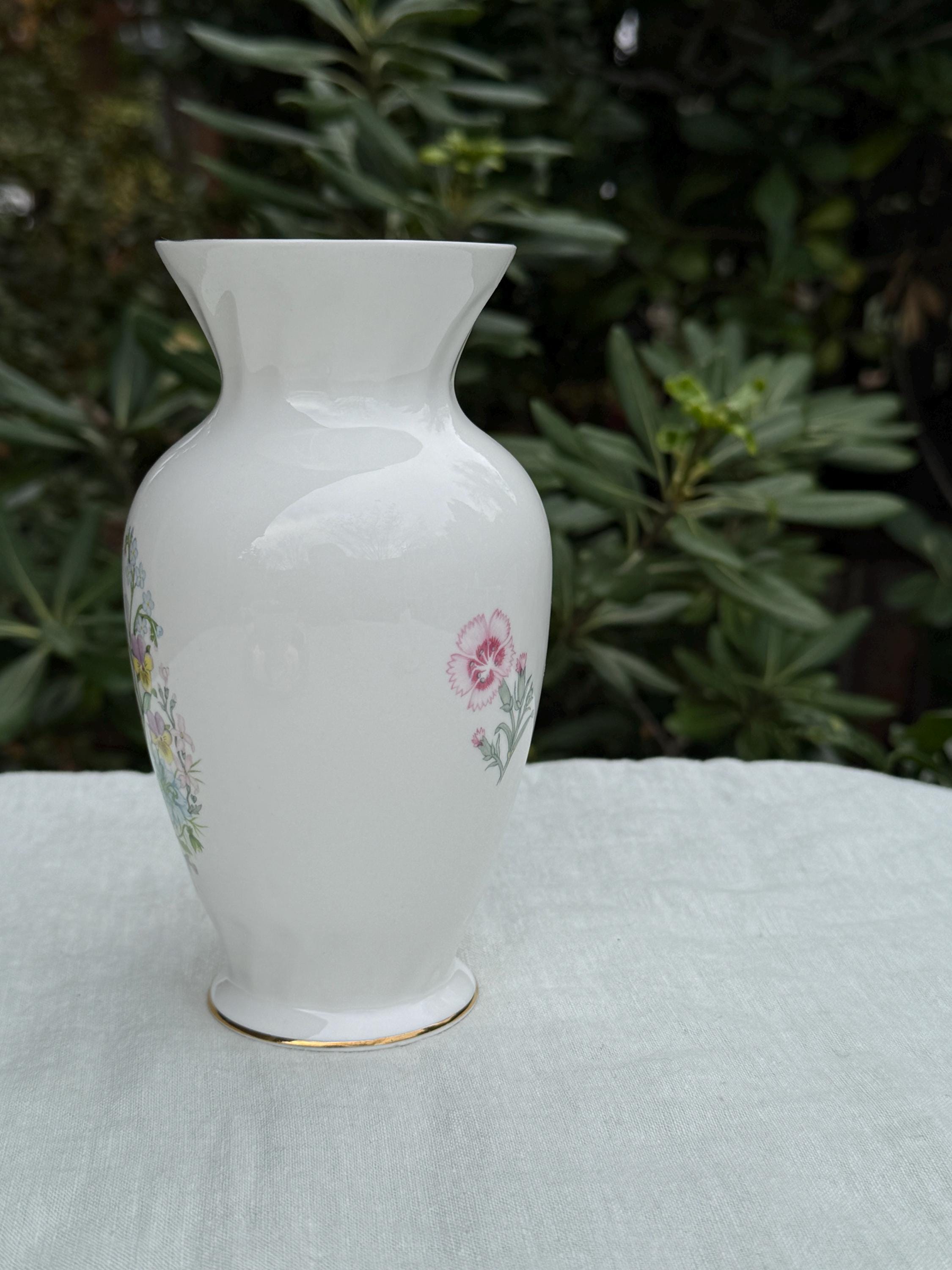 ヴィンテージ エインズレイ ワイルド トダー 花瓶 10 インチ - Etsy 日本