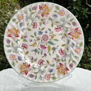 Minton Haddon Hall dinner plate, Vintage
