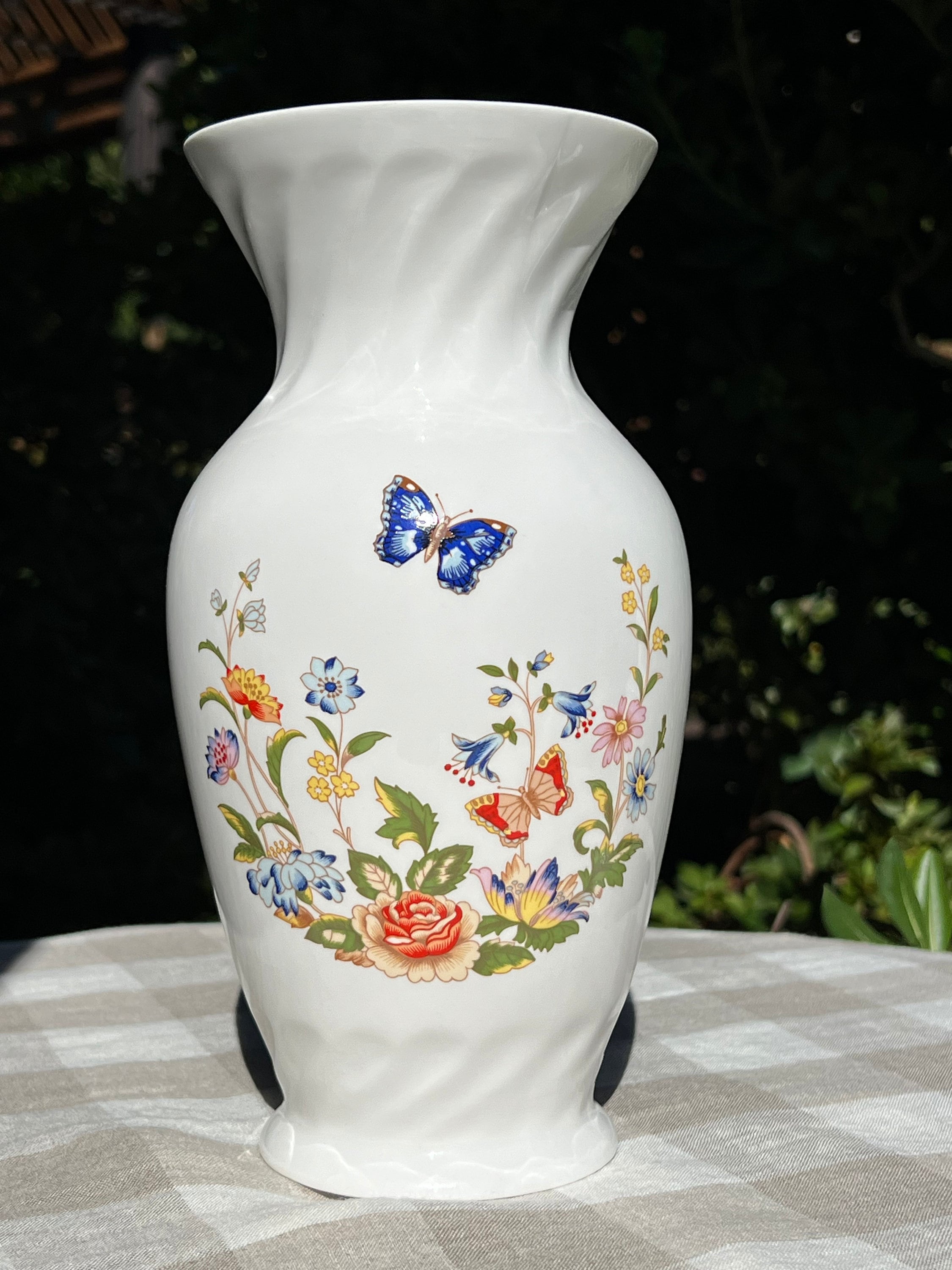 Aynsley Cottage Garden Vase 10 Etsy UK
