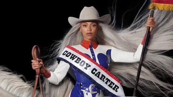 Cowboy Carter Inspired Sash (3-4 weeks lead time) Cowboy Carter Sash – Black Girl Waisted main image 4