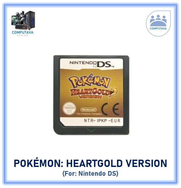 Pokemon Heart Gold Fusion 2 Ds/nds Game Card Heartgold French