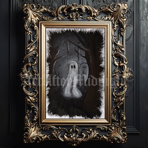 Swinging Ghost Print - Ghost Series