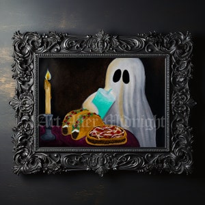 Ghost Eating Tacos # 9 Druck - Ghost Series