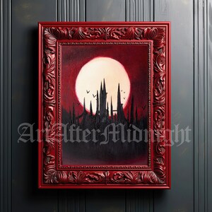 Goth Schloss Druck