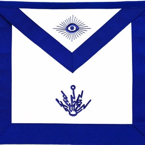 Masonic Electrician Apron - Masonic Blue Lodge Officer Apron
