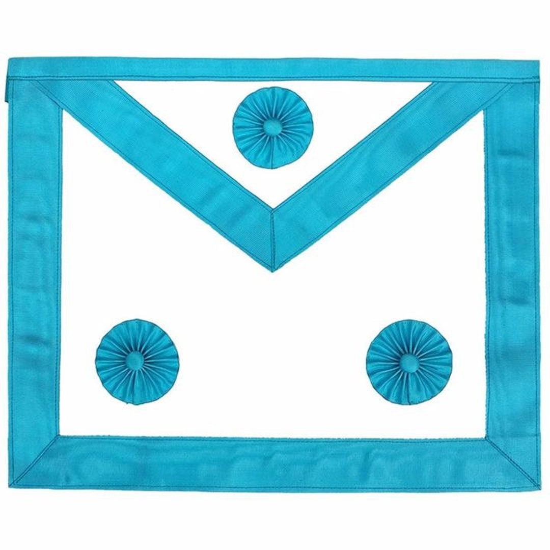 Master Mason Pattern Subtle Master Mason Apron – Sky Blue - Etsy