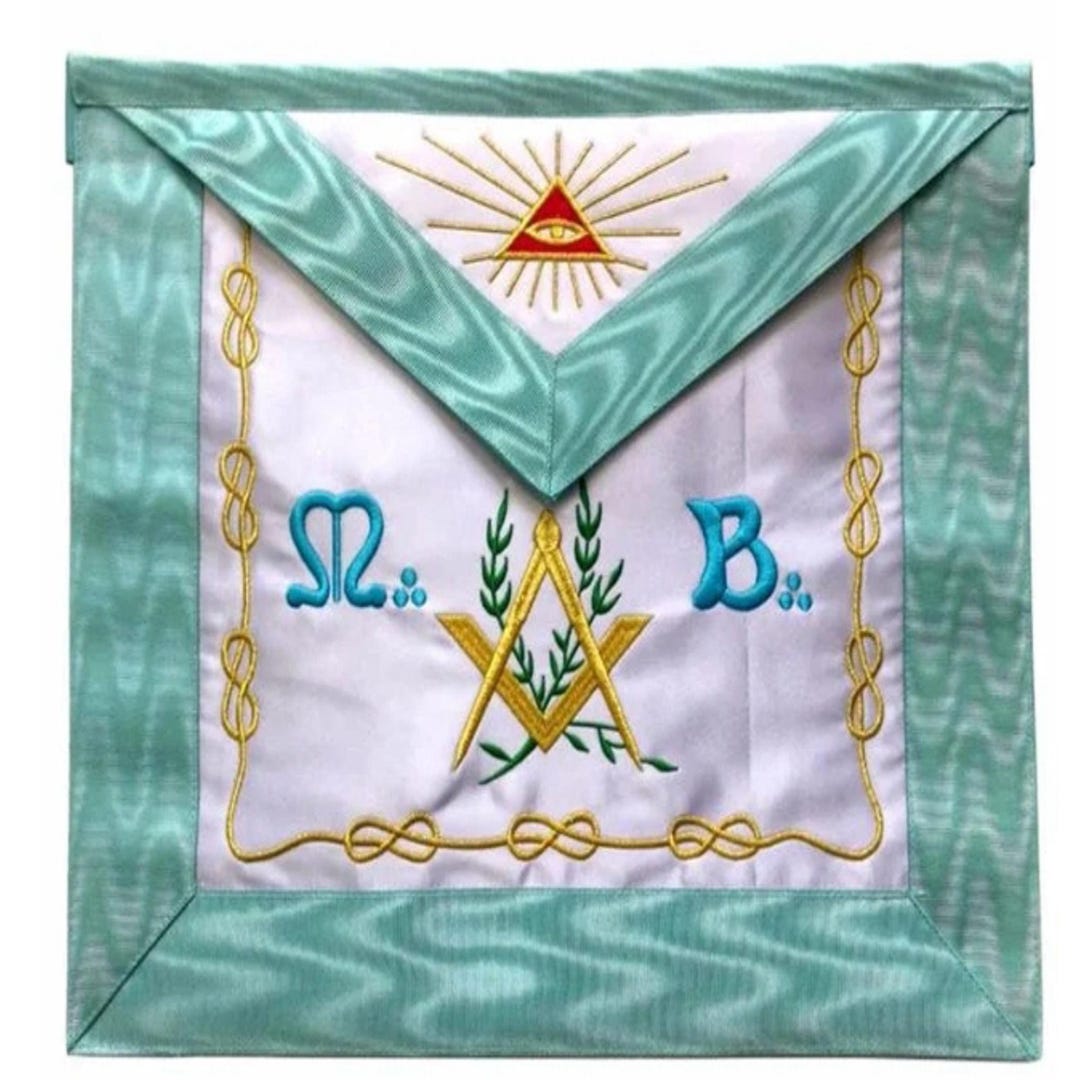 French Rite Master Mason French Rite Modern Rite Pyramid Eye Silk Apron - Etsy