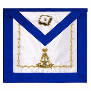 Masonic Scottish Rite 14th Degree Scottish Rite Hand Embroidered Collar