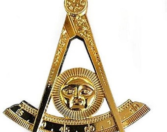 Freimaurer Meister Freimaurer Golden Jewel Kragen Handarbeit Freimaurer