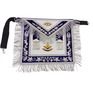 Masonic Regalia Past Masters Full Dressed Hand Embroidered Masonic Aprons
