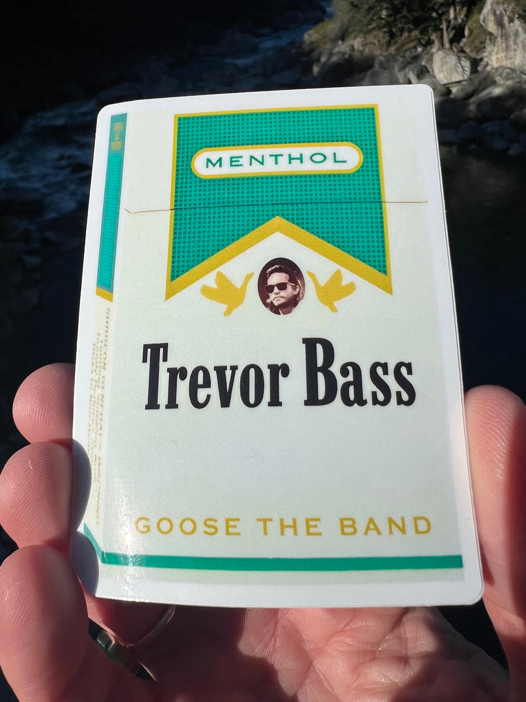 Goose the Band Sticker • Trevor Bass • DJ Marlboro Menthols Oversized ...