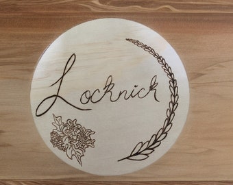 Custom Wood Burning Design - Etsy