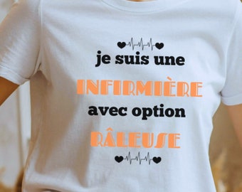 Cadeau infirmière, T-shirt d'infirmière, vie d'infirmière, chemise de cardiologie, Humour Hôpital, Cadeau Anniversaire infirmière