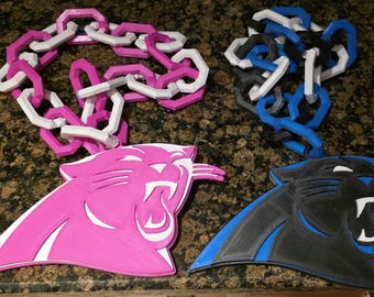Carolina Panthers 3D Printed Chain, Accessory, Necklace