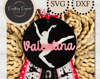 Dance Bag Tag SVG DXF | Digital Download