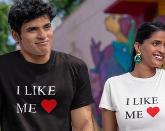 Camiseta unisex de estilo suave con el tema "I Like Me" de Marvell, para hombre y mujer
