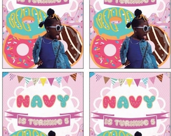 Personalized Capri Sun labels