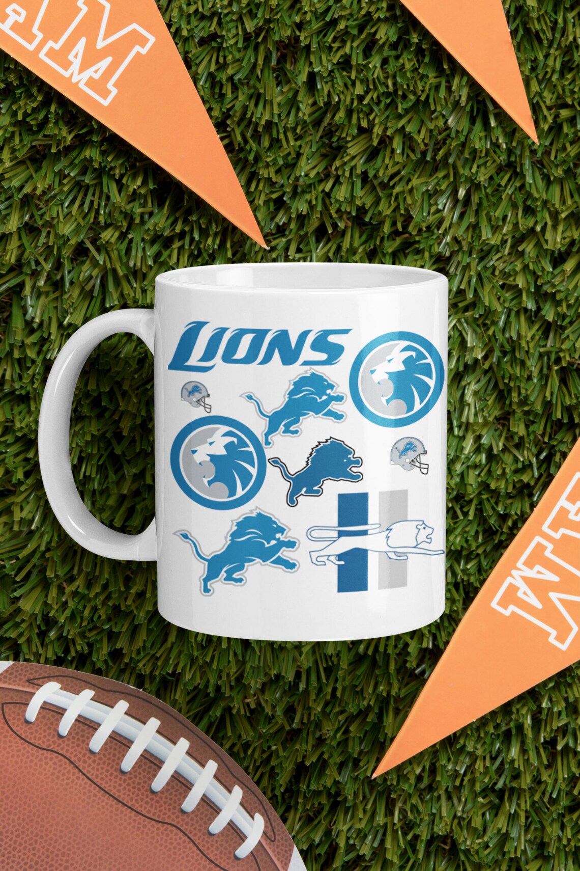 Detroit Lions Coffee Mug Detroit Lions Detroit Lions Football Lions ...