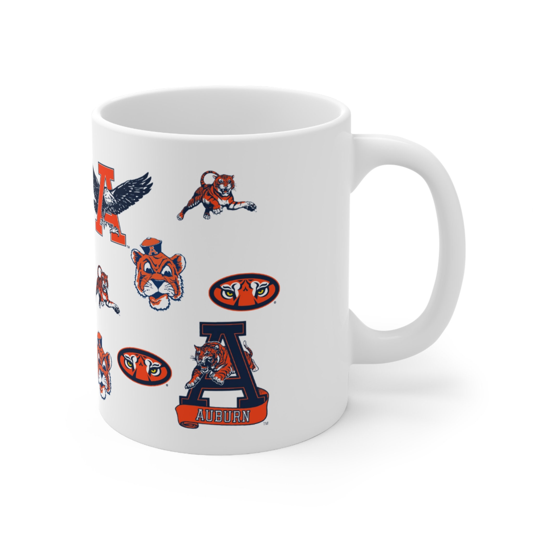 Auburn Tigers Coffee Mug Auburn College Football Auburn Coffee Mug