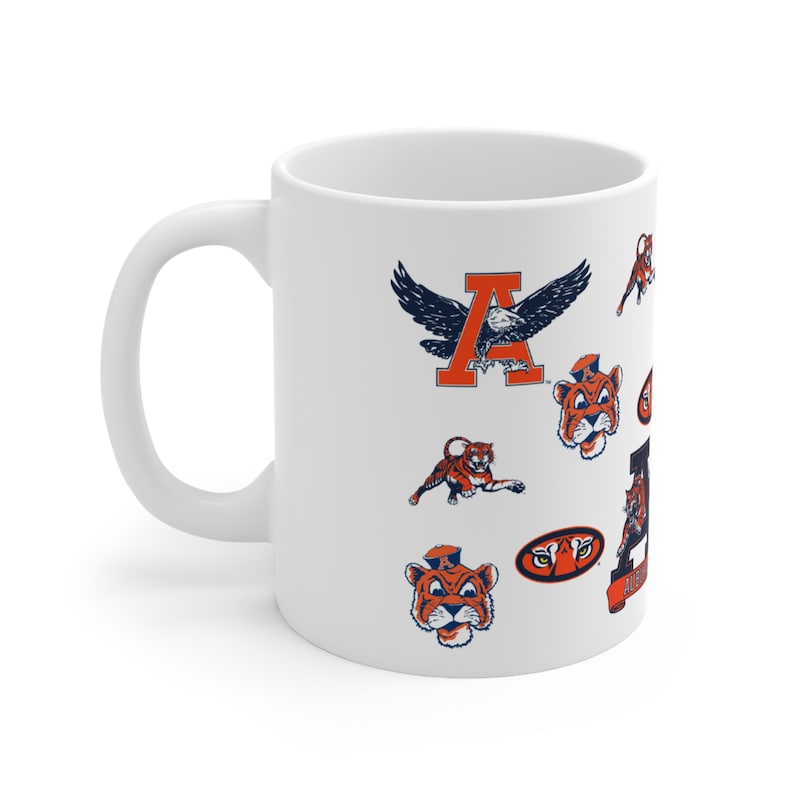 Auburn Tigers Coffee Mug Auburn College Football Auburn Coffee Mug