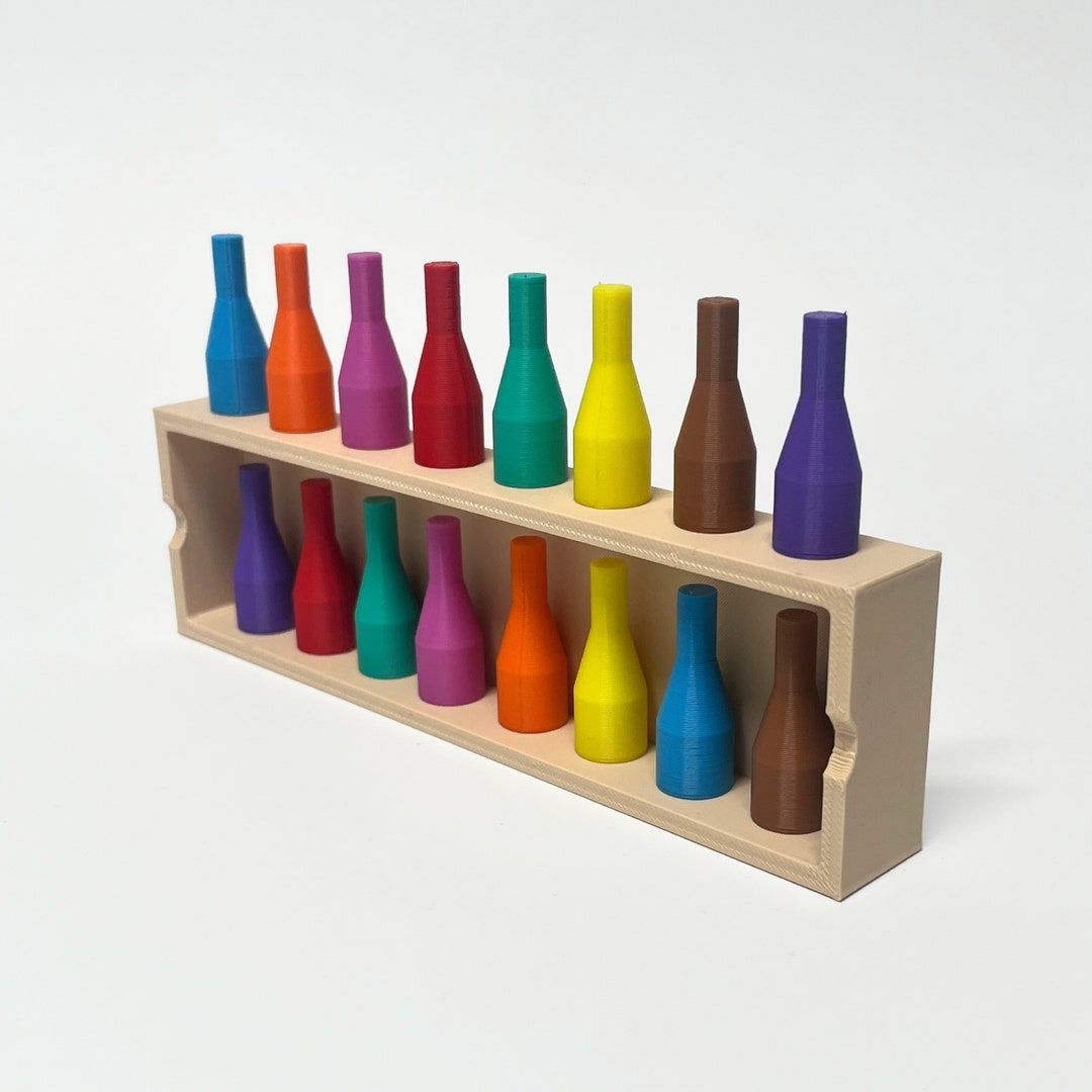 Blind Bottles the Bottle Sorting Game Etsy