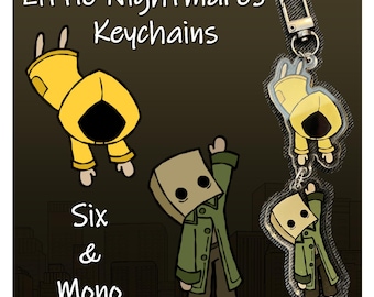 Six and Mono - Trust Fall Hanger Keychain
