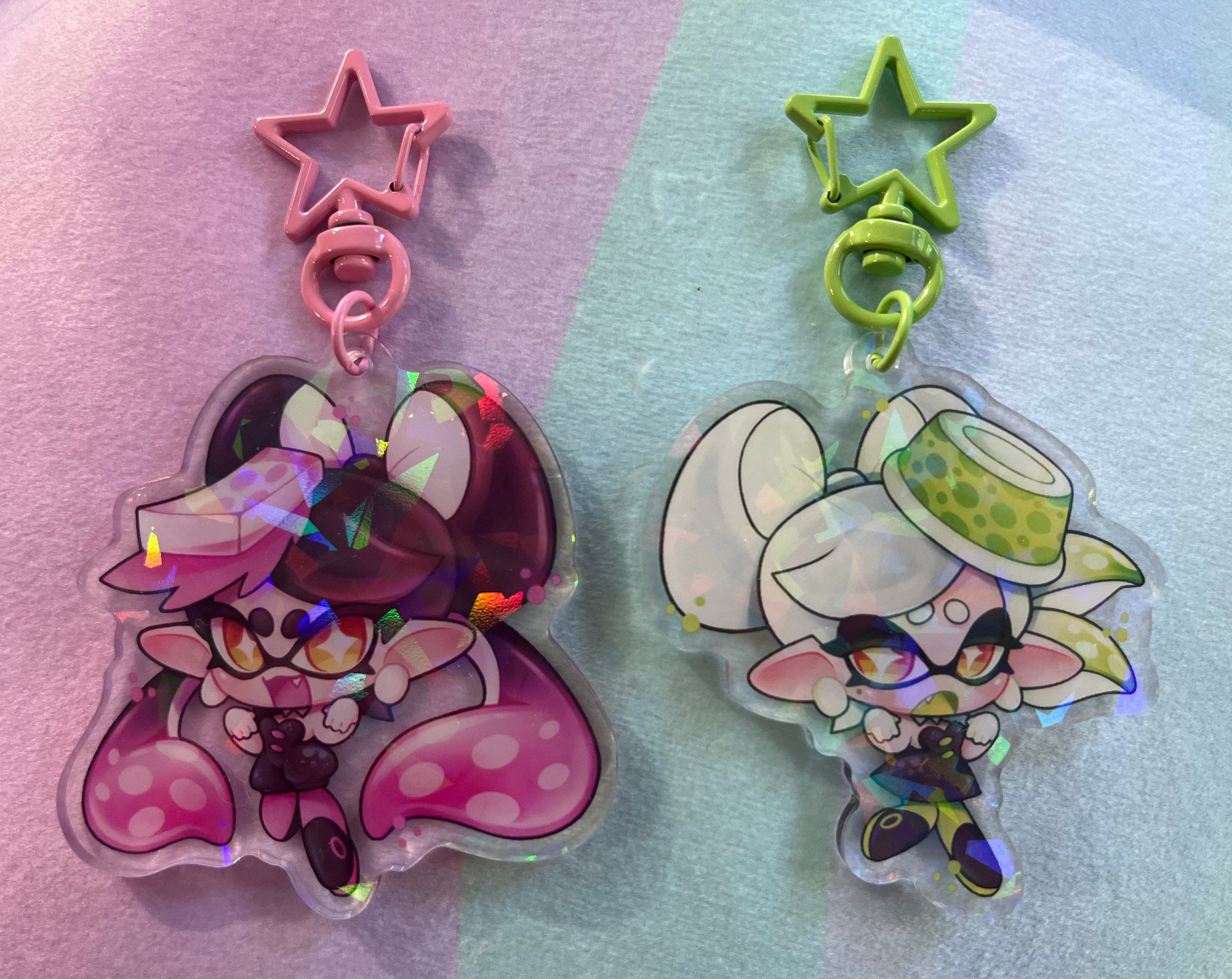 Squid Sisters Plush Etsy