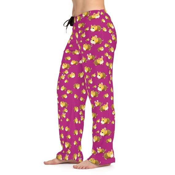 Cute Hamster Pattern Pajama Pants Comfy Hamsters Sleepwear Pajamas Pattern Hamster Pattern Cute Pjs PJ Pants Soft Pj Pants Etsy UK
