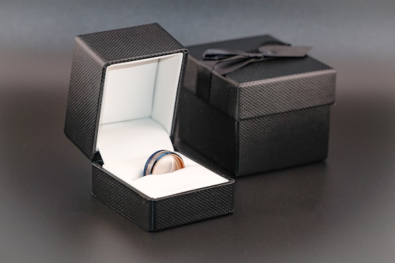 Besttohave - Anello Da Uomo A Fascia, Per Fidanzamento E Matrimonio, In Titanio, 7 Mm Di Larghezza, Con La Frase "I Love You" Incisa In Piccolo All'interno, Classico, Unisex, Comodo E Titanio - Foto 4