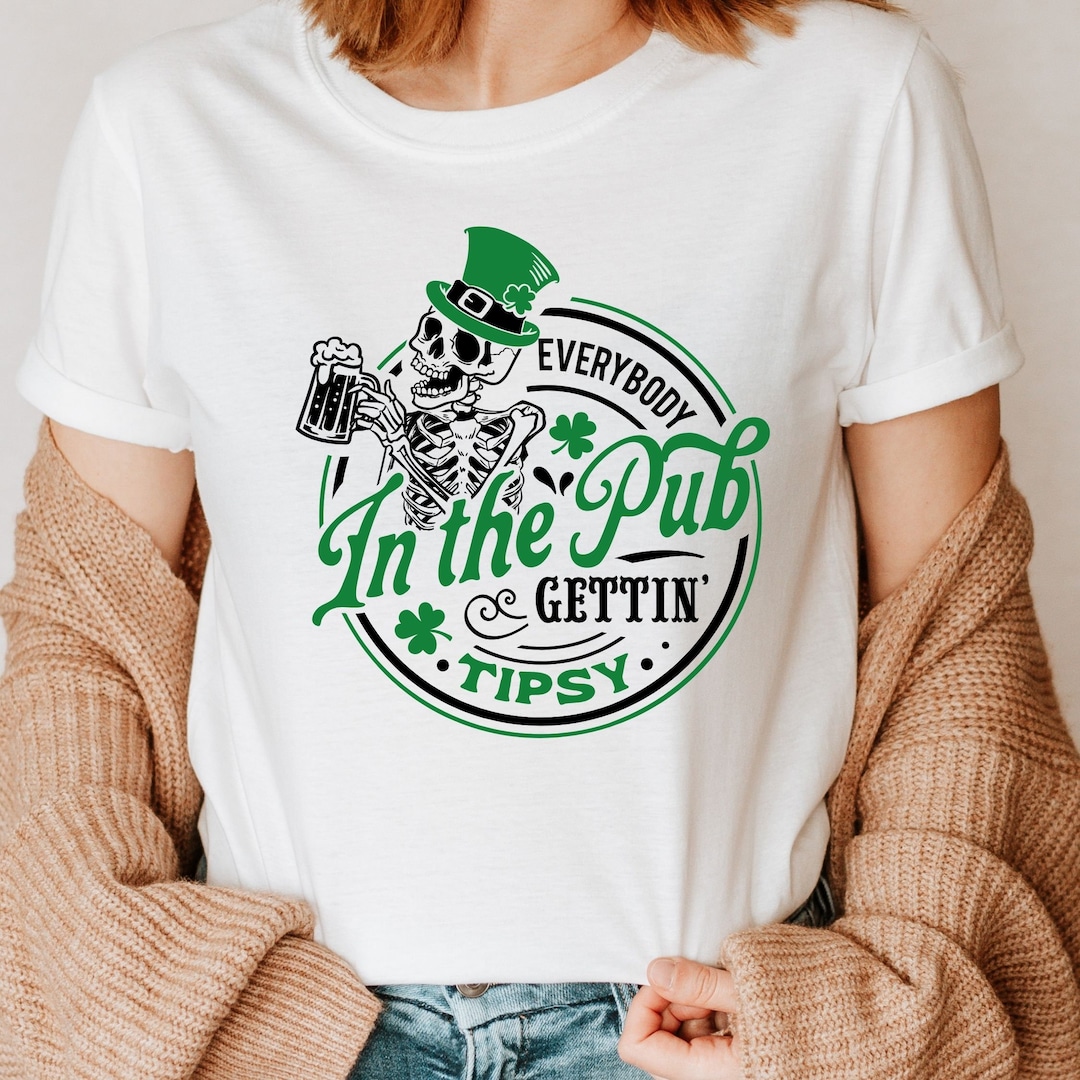 vintage shirt and st patricks day