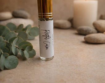 Calming Essential Oil Roller for Anxiety & Stress Relief – Natural Self Care for Moms, Gentle Daily Routine