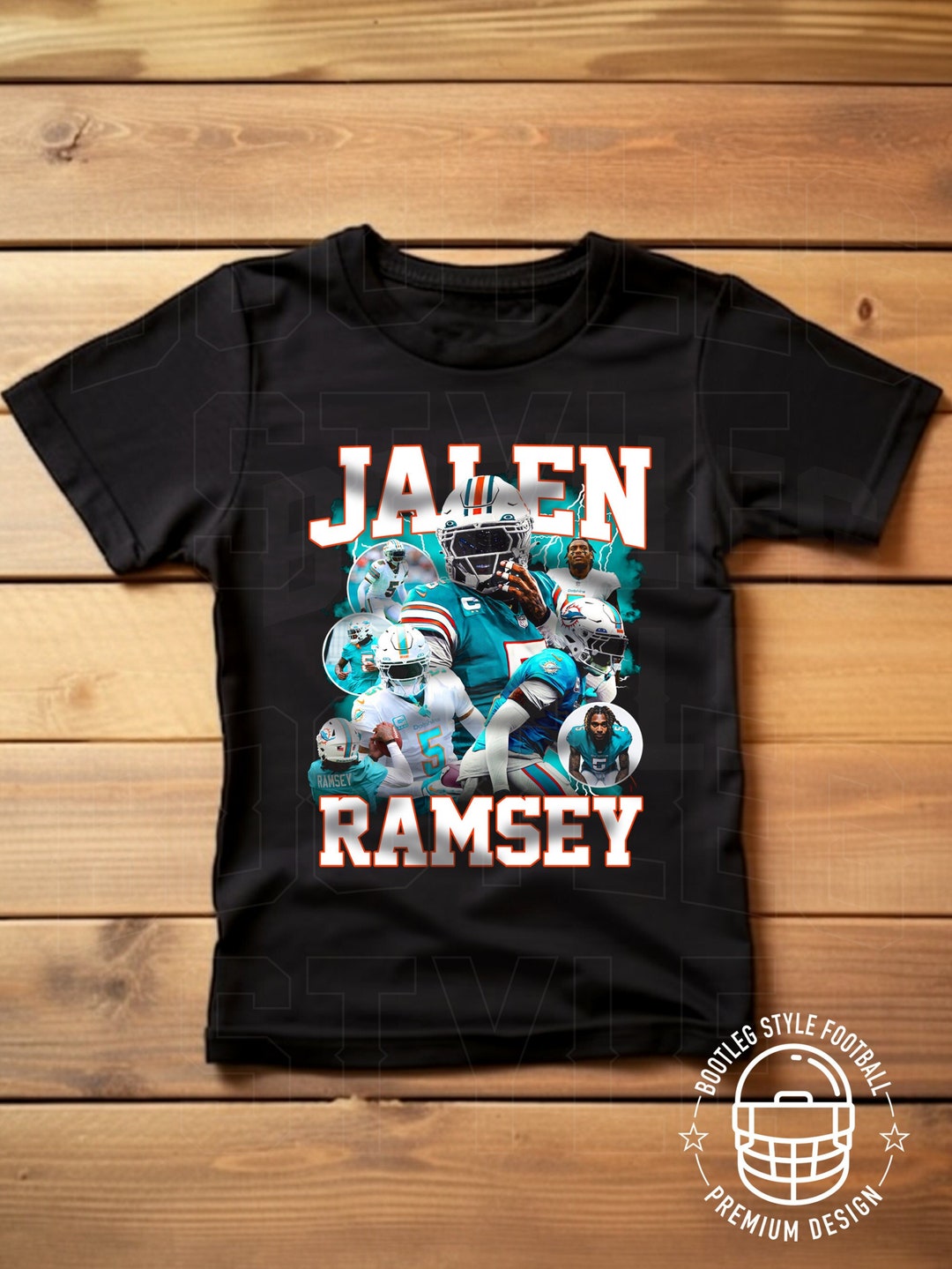 Jalen Ramsey Shirt for Youth Boys Girls 90s Bootleg Rap Vintage Style Basketball Tee Gift for Miami Football Fan T shirt for Kids Etsy