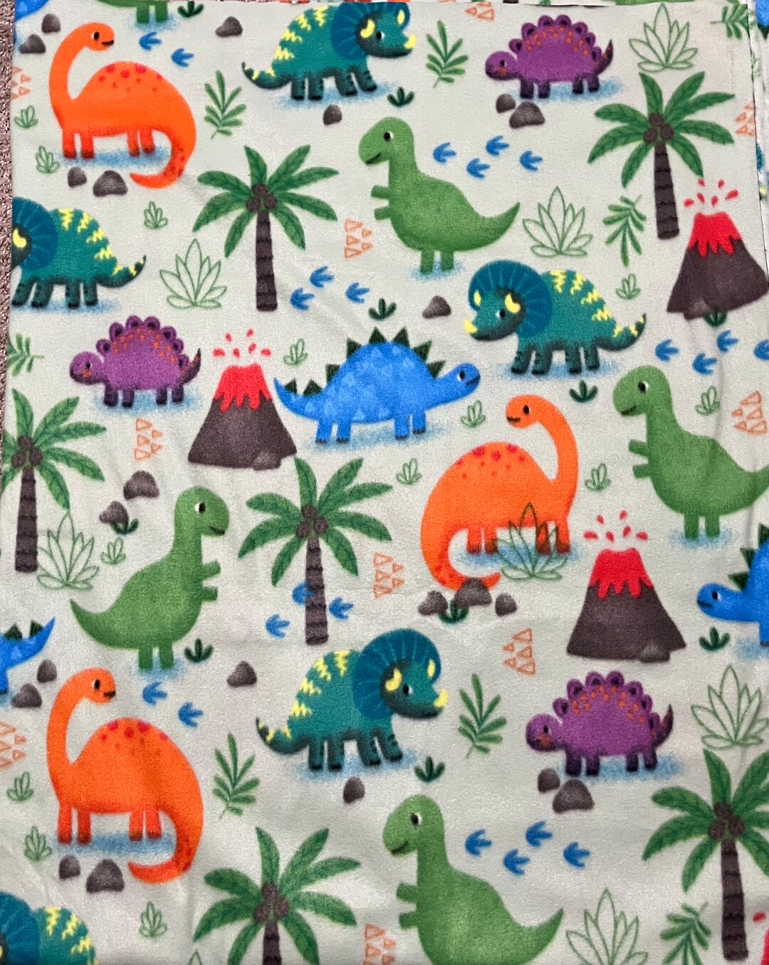 Dino Rawr No Sew Blanket Kit Anti Pill Fleece Gift Party Friends and Family Campfire Blanket Kids Blanket Etsy
