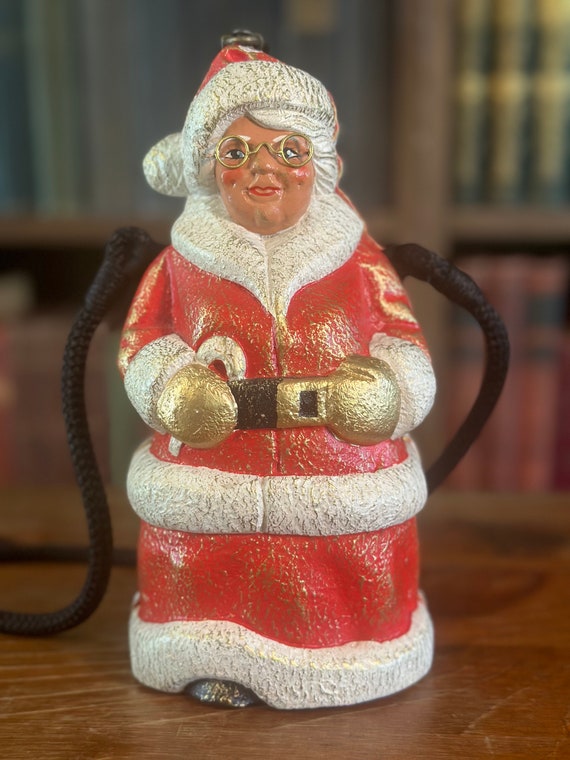 Vintage Timmy Woods Mrs Claus Purse - image 3