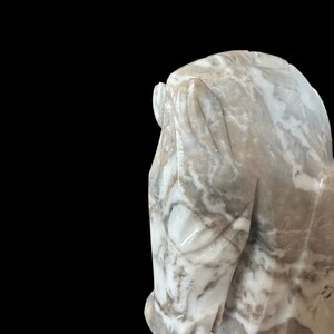 Vintage Horse Head Marble Bookends image 8