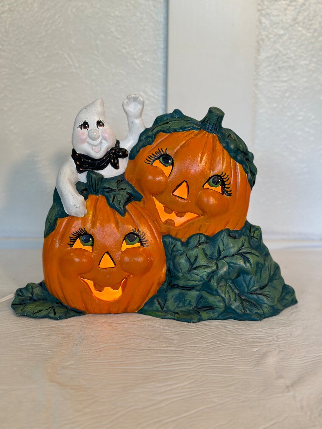 Halloween Decorations Jack O Lanterns Ghosts Vintage Etsy