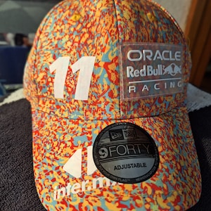 Sergio Pérez Canadian GP ADULT FIT Red Bull Formula Racing Cap New